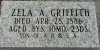 Zela A. Griffith