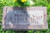 Shickell, Robert Lewis grave marker